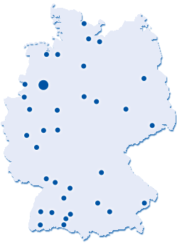 Die P&P-Standorte